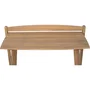 Zanzibar Ensemble bar en bois d'acacia FSC - Table haute (100x44.5x112 cm) avec 2 tabourets (35x37x72 cm) - Pour 2 personnes