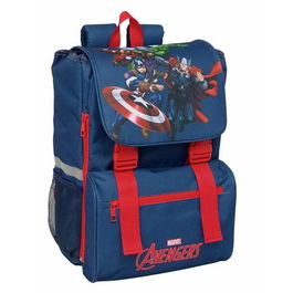 Cartable The Avengers Blue marine 18,5 x 41 x 15 cm