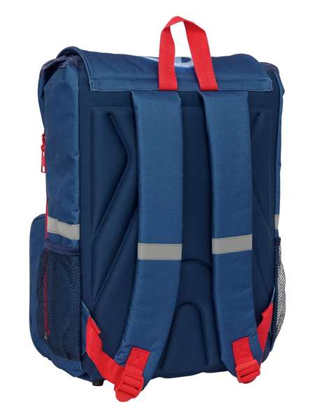 Safta Mochila extensible Avengers - Sac à dos 18,5 x 41 x 15 cm pour enfants, âge minimum 3 ans