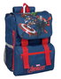 Safta Mochila extensible Avengers - Sac à dos 18,5 x 41 x 15 cm pour enfants, âge minimum 3 ans