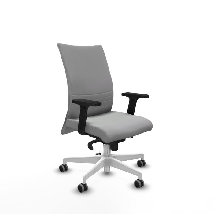 Piqueras Y Crespo Albacete Confidente - Chaise de Bureau Gris Clair avec Mécanisme Synchrone Piqueras Y Crespo Albacete Confidente - Chaise de Bureau Gris Clair avec Mécanisme Synchrone