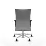 Piqueras Y Crespo Albacete Confidente - Chaise de Bureau Gris Clair avec Mécanisme Synchrone