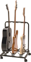 QUIKLOK Support Universel pour 3 Guitares - Noir