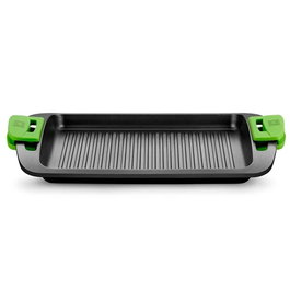Bra Prior Plaque à griller striée 40 cm en aluminium coulé