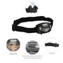 WOLFPACK LINEA PROFESIONAL Lampe Frontale LED Rechargeable USB
