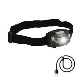 WOLFPACK LINEA PROFESIONAL Lampe Frontale LED Rechargeable USB