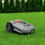 Scheppach RoboCut XL600 - Robot tondeuse connecté pour pelouse jusqu'à 600 m² avec station de recharge, capteur de pluie, WiFi, Bluetooth et faible niveau sonore (55 dB)