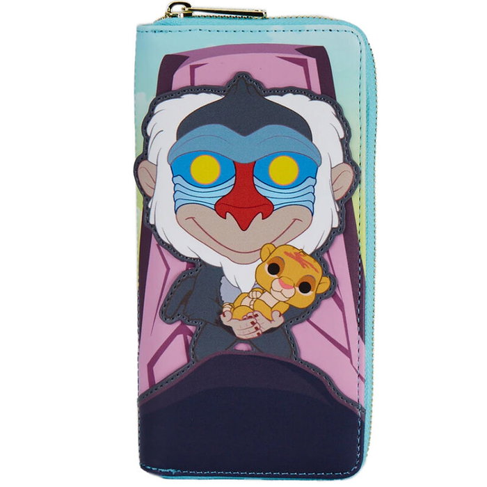 Loungefly Sacoche Porte-Cartes Disney Le Roi Lion - Pride Rock - 20x10x3,75 cm