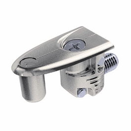 ITALIANA FERRAMENTA Support de jonction ELEFANT pour panneaux de 25 mm, Nickel