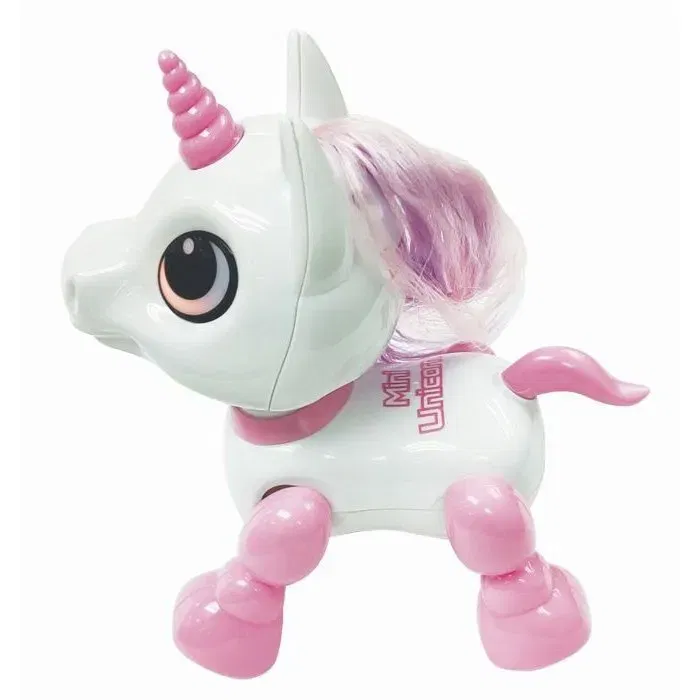 Lexibook Robot Licorne Power Unicorn Mini avec Effets Lumineux LED et Sonores, Contrôle par Claquement de Main et Mode Répétition, Jouet Interactif