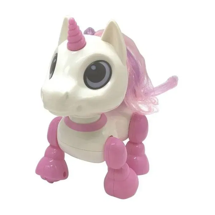 Lexibook Robot Licorne Power Unicorn Mini avec Effets Lumineux LED et Sonores, Contrôle par Claquement de Main et Mode Répétition, Jouet Interactif
