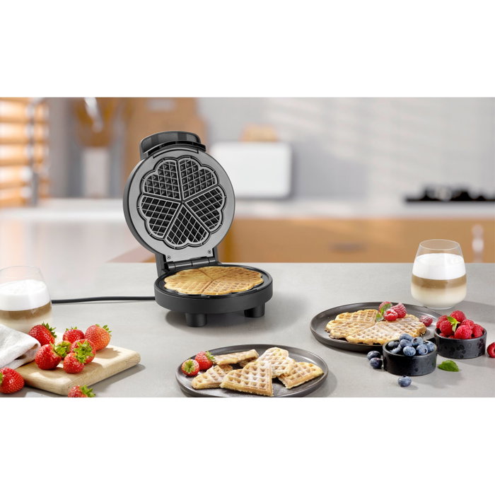 Severin WA2116 Gaufrier Formes de cœur Noir Severin WA2116 Gaufrier Formes de cœur Noir