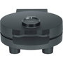 Severin WA2116 Gaufrier Formes de cœur Noir