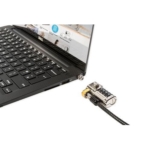Dell Clicksafe Câble antivol à combinaison pour ordinateur portable - Sécurité Kensington/Noble, 1.8m, 10000 codes, acier carbone