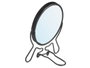 Berilo Miroir Double Grossissement 9,5 cm Noir Métal (Set de 24)