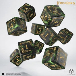 Q Workshop Le Seigneur des Anneaux pack de 10 dés D6 Rohan