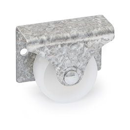 Q&Q Roulette Fixe Latérale pour iPad Ø38mm H50mm Polypropylène Renforcé