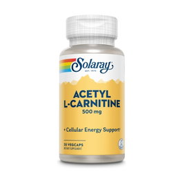 Solaray Acétyl L-Carnitine 500 mg 30 gélules