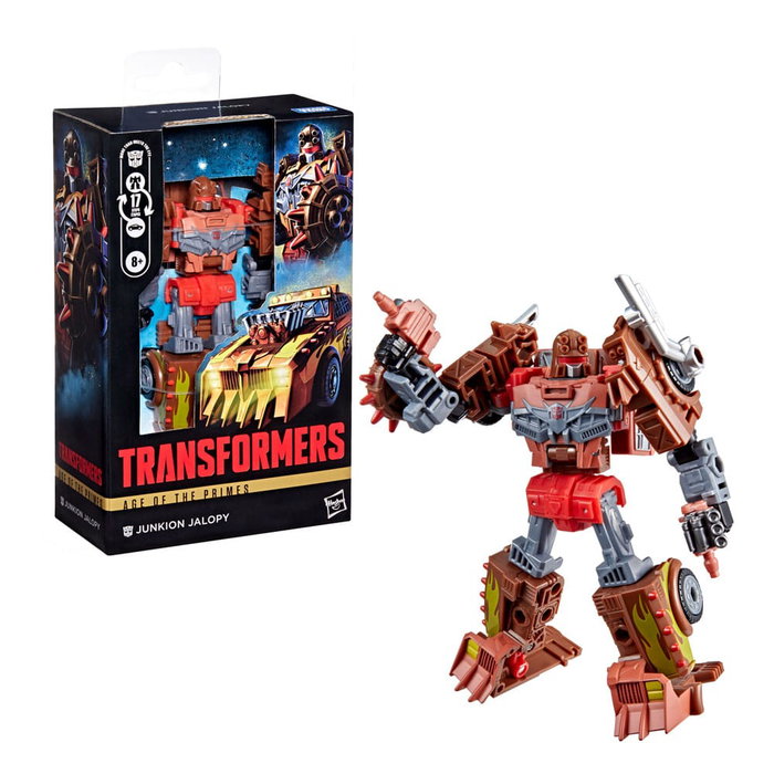 Transformers Age of the Primes Deluxe Class figurine Junkion Jalopy 14 cm Transformers Age of the Primes Deluxe Class figurine Junkion Jalopy 14 cm