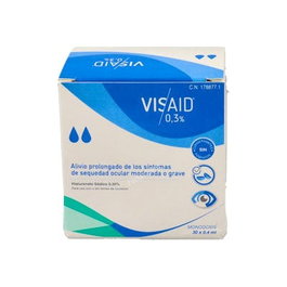 VISAID 0,3% Sécheresse oculaire 30 monodoses