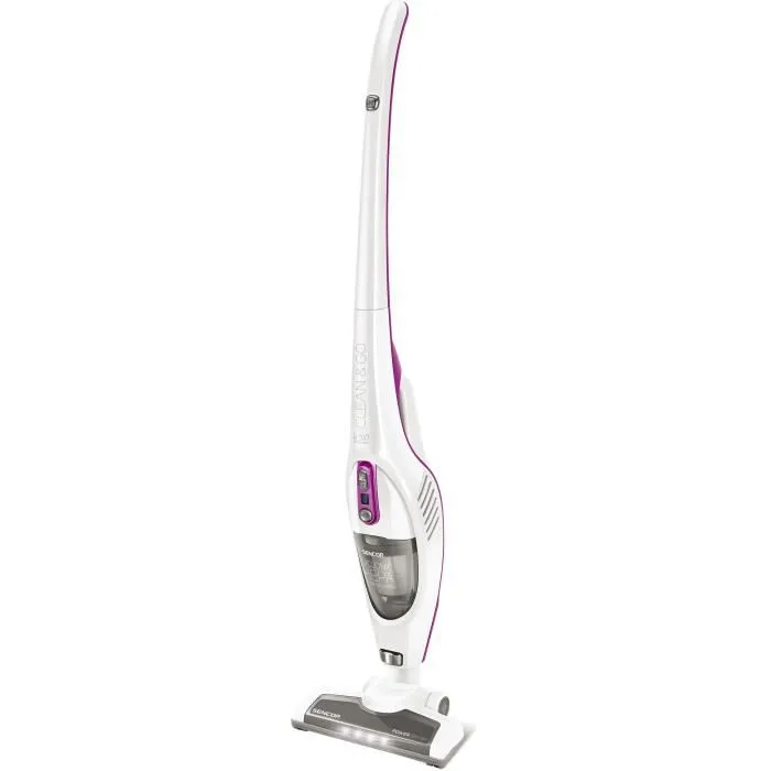 Sencor SVC 7814VT Aspirateur balai sans fil 2-en-1, Blanc / Violet