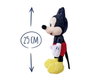 Simba Peluche Mickey Mouse 25 cm Multicouleur