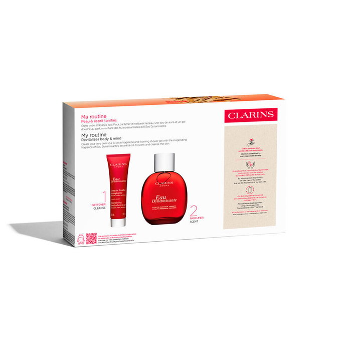 Clarins Coffret Eau Dynamisante avec Gel Douche