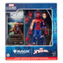 HASBRO - Figurine articulée Spider-Man Magic The Gathering Marvel 15 cm avec accessoires et carte exclusive