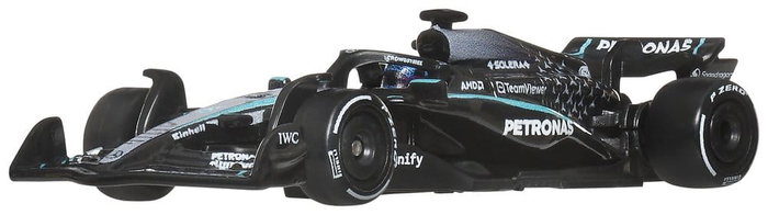 Mattel Hot Wheels Premium Pack de 2 Véhicules Formule 1 Team Mercedes-AMG PETRONAS 1:64