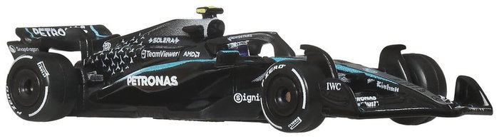 Mattel Hot Wheels Premium Pack de 2 Véhicules Formule 1 Team Mercedes-AMG PETRONAS 1:64