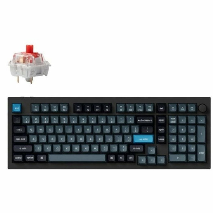 Keychron Q5 Pro Clavier mécanique gamer ANSI Noir avec switchs Red et rétroéclairage RGB Keychron Q5 Pro Clavier mécanique gamer ANSI Noir avec switchs Red et rétroéclairage RGB