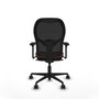 Piqueras y Crespo Chaise de Bureau Jorquera 3D036N0 Marron Noir