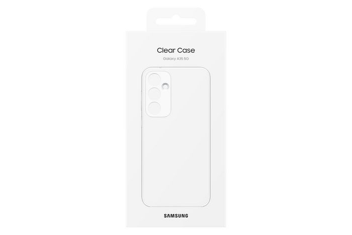 Samsung Coque transparente de protection fine anti-chocs et rayures pour smartphone Galaxy A35 5G