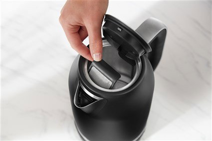 KitchenAid 5KEK1701 EBM Bouilloire électrique 1.7L Noir mat avec réglage précis de la température (50°C à 100°C)