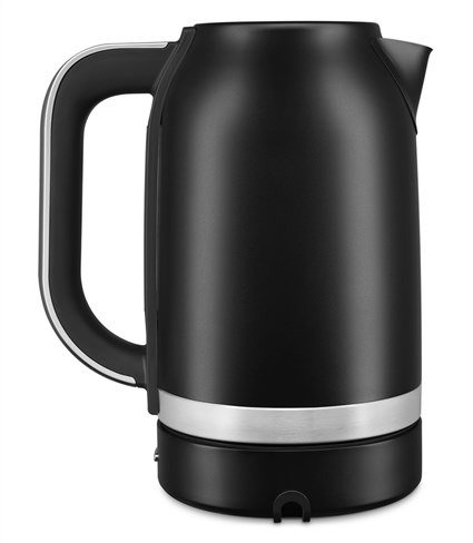 KitchenAid 5KEK1701 EBM Bouilloire électrique 1.7L Noir mat avec réglage précis de la température (50°C à 100°C)