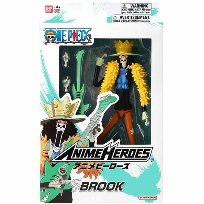 Bandai Figurine One Piece Anime Heroes - Brook - 17 cm