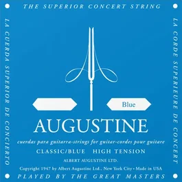Augustine Jeu de 12 cordes classiques en nylon, tension haute, Sol (Set de 12)