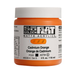 Golden SoFlat Cadmio Naranja 118 ml