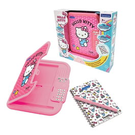 Lexibook - Diario Électronique Interactif Hello Kitty SD50HK - Journal Électronique Personnalisable pour Enfants avec Mot de Passe, Effets Sonores et Stylo - Version Française
