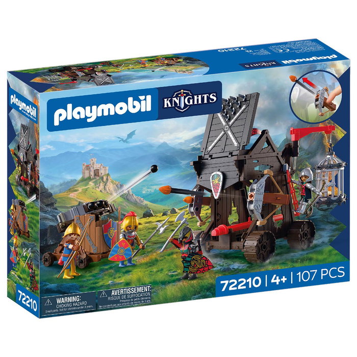 PLAYMOBIL Tour d'assaut des Chevaliers du Dragon 72210