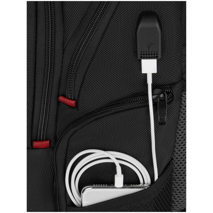 Wenger Pegasus Deluxe Ballistic sac à dos pour ordinateur portable 16 pouces noir Wenger Pegasus Deluxe Ballistic sac à dos pour ordinateur portable 16 pouces noir