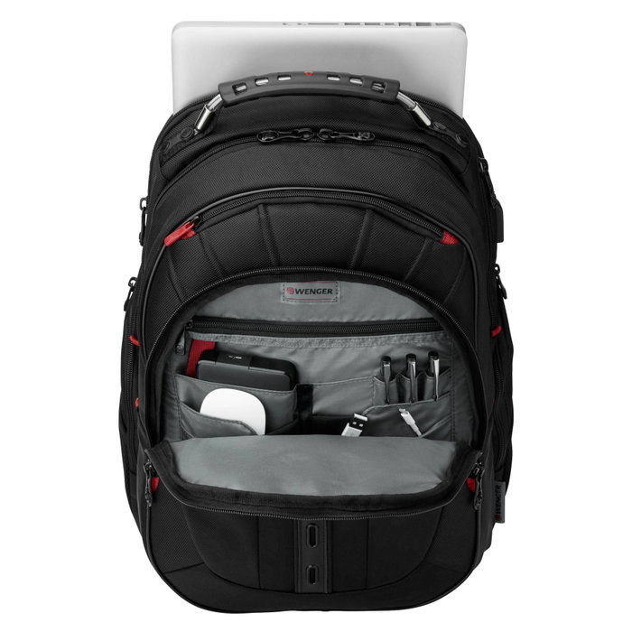 Wenger Pegasus Deluxe Ballistic sac à dos pour ordinateur portable 16 pouces noir Wenger Pegasus Deluxe Ballistic sac à dos pour ordinateur portable 16 pouces noir