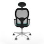 Piqueras y Crespo Chaise de Bureau 1D086G1 Turquoise