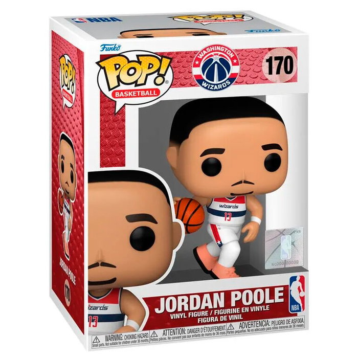 FUNKO Figura POP NBA Washington Wizard Jordan Poole FUNKO Figura POP NBA Washington Wizard Jordan Poole
