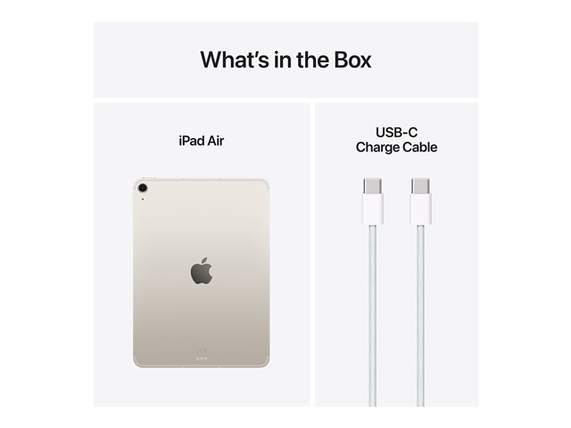 Apple 11-inch iPad Air M3 Wi-Fi + Cellular 256 Go Gris Sidéral