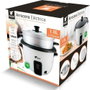 Thulos TH-RK10 Cuiseur de riz électrique 1L 400W avec fonction maintien au chaud et cuisson vapeur