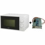 Htc Equipements Pack Convertisseur de Tension 24/220V 1200W avec Télécommande et Micro-ondes High One 220V 20L 700W
