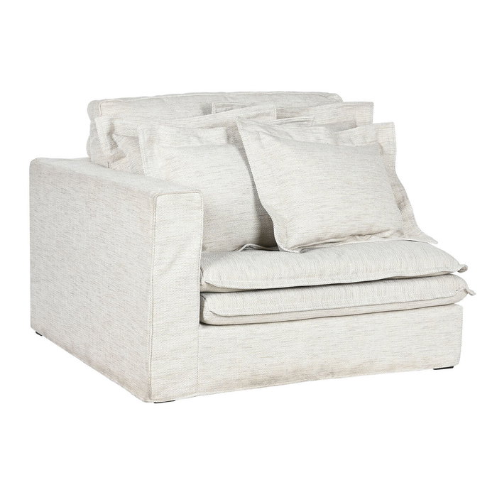 Home ESPRIT Module de canapé Beige 120 x 120 x 95 cm