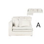 Home ESPRIT Module de canapé Beige 120 x 120 x 95 cm