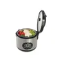 Solis Rice Cooker Duo Programm 817, 1,2L, Argent / Noir